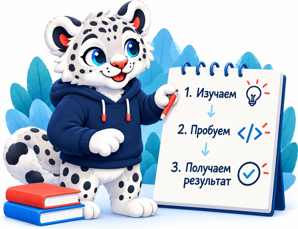 Барсик объясняет маршрут: изучаем, пробуем, получаем результат